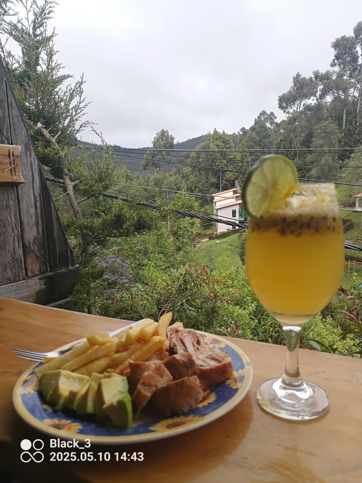 Cabana En La Calera Bersanina Buitenkant foto